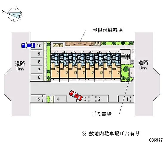 ★手数料０円★三郷市泉　月極駐車場（LP）